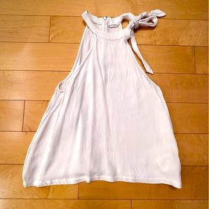 Club Monaco, white top.